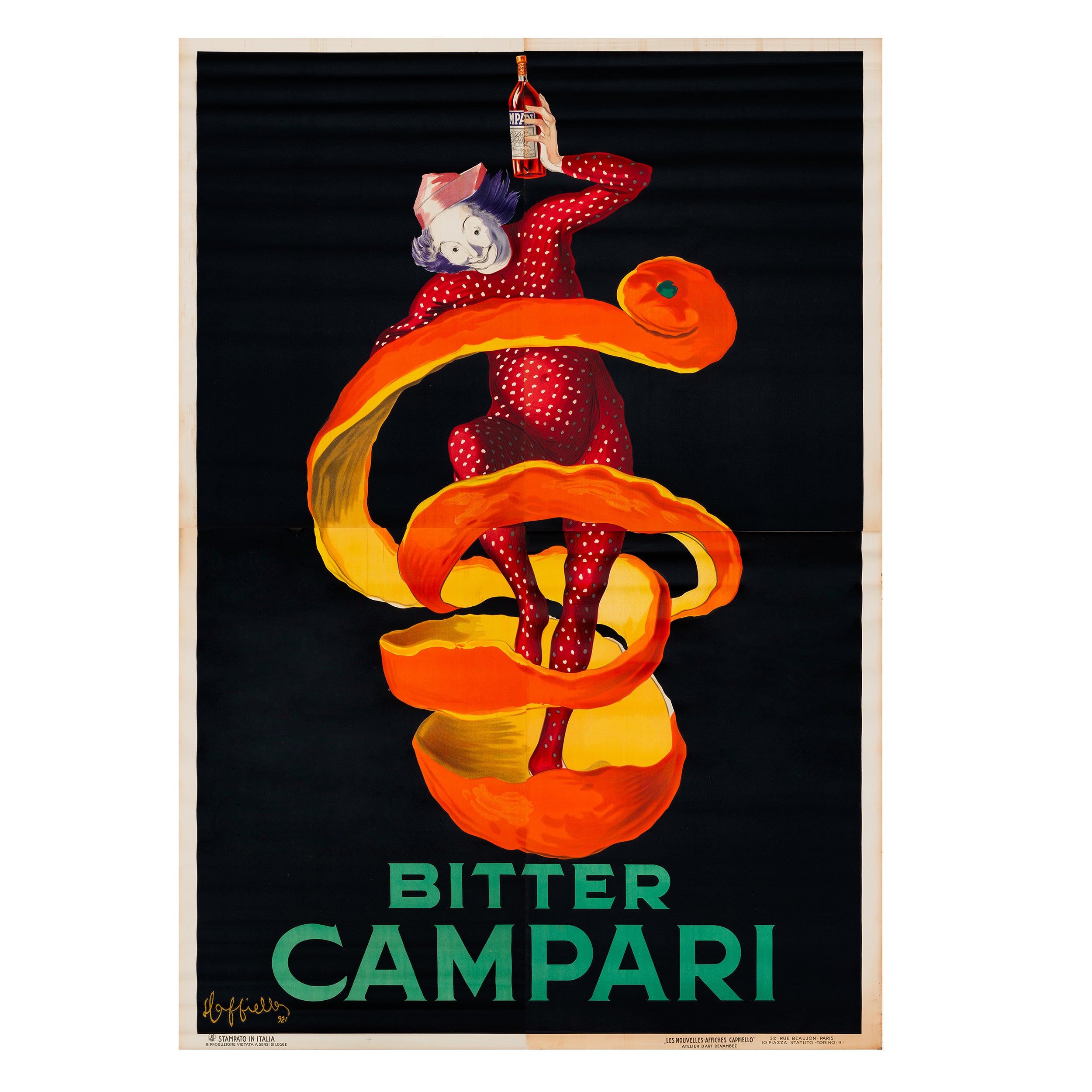 Bitter Campari – The ‘Spiritello’ Poster - Leonetto Cappiello (1875-1942)