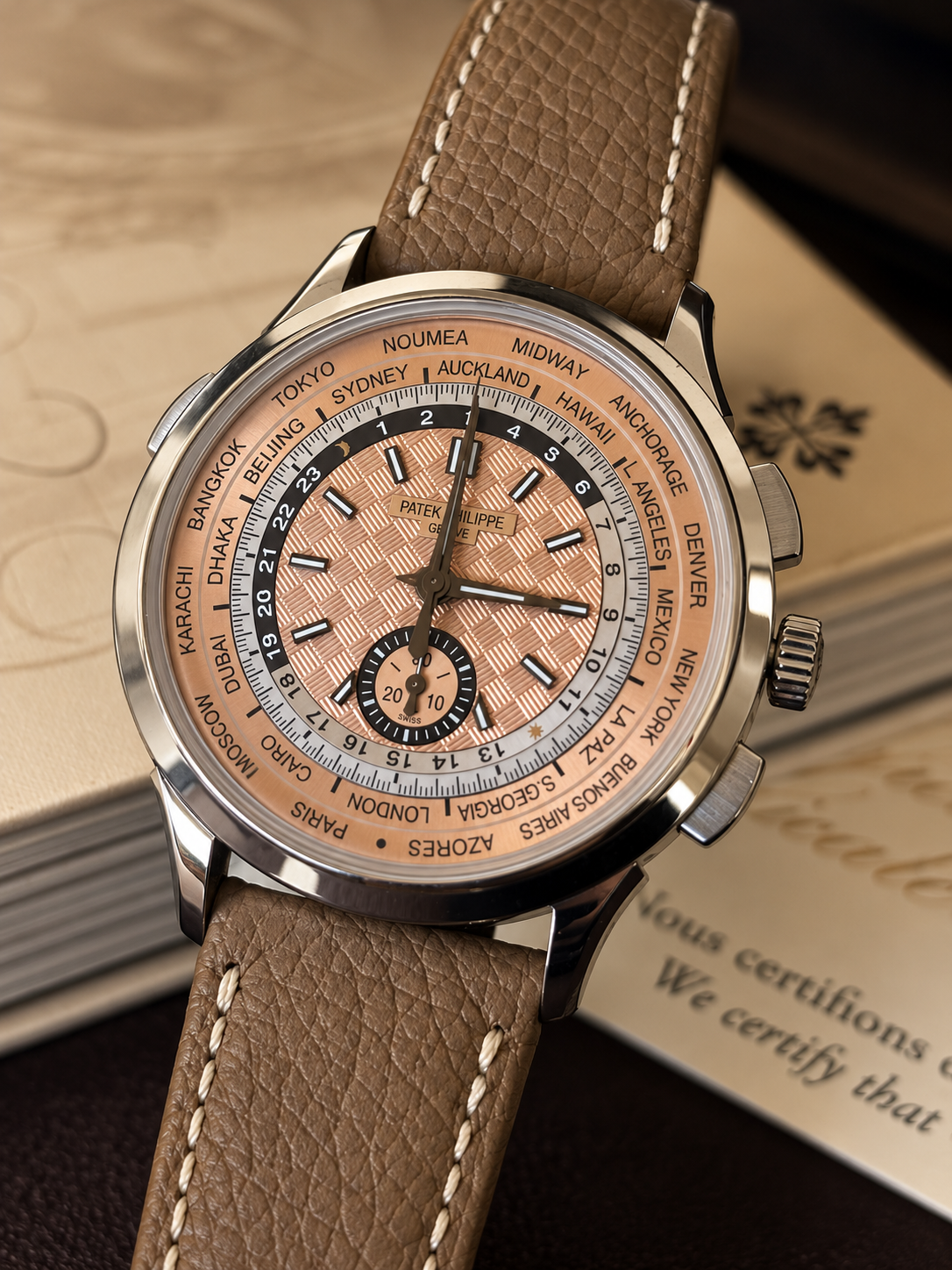 Patek Philippe World Time - Ref. 5935A-001 - Stainless Steel 41mm - 2023