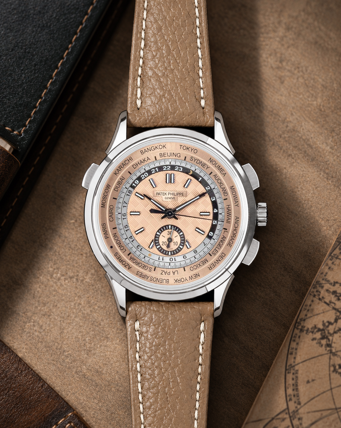 Patek Philippe World Time - Ref. 5935A-001 - Stainless Steel 41mm - 2023