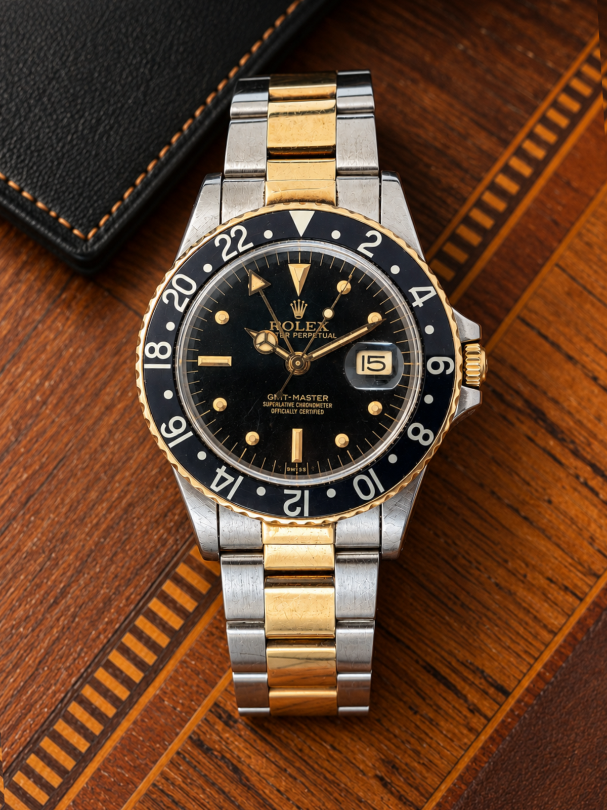 Rolex GMT Master - Ref. 16753 - Steel and Gold - 40mm - 1981
