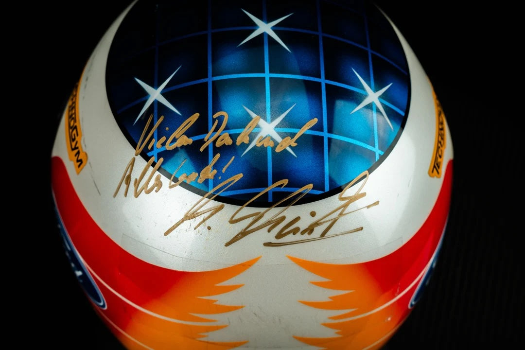 Michael Schumacher – Bell helmet used in race in 1993 - Benetton Formula 1