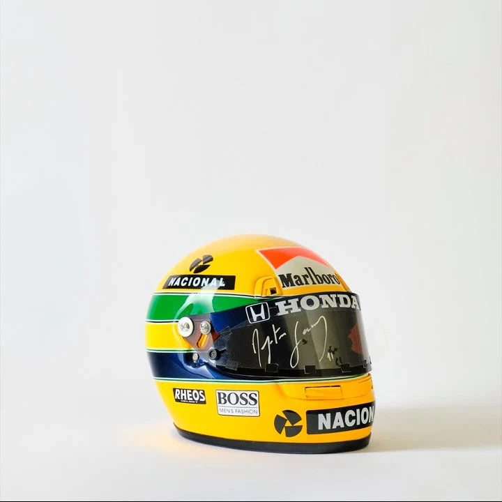 Ayrton Senna REHOS helmet - 1991
