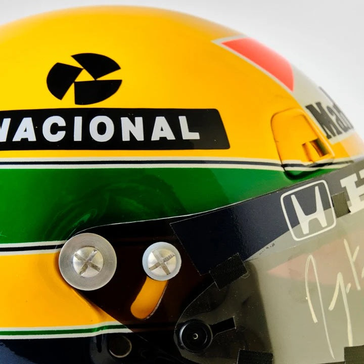 Ayrton Senna REHOS helmet - 1991