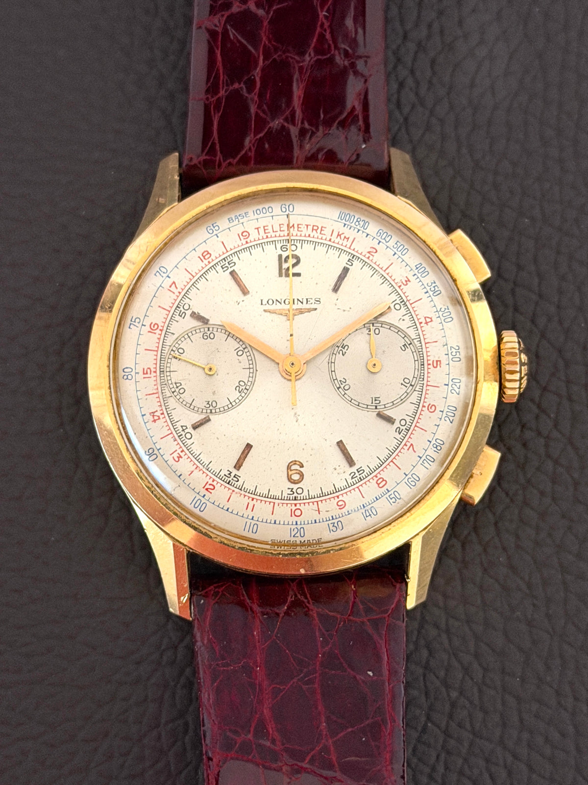 Longines Chrono 30CH in Yellow Gold - 35mm