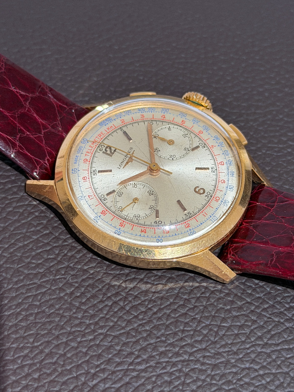 Longines Chrono 30CH in Yellow Gold - 35mm