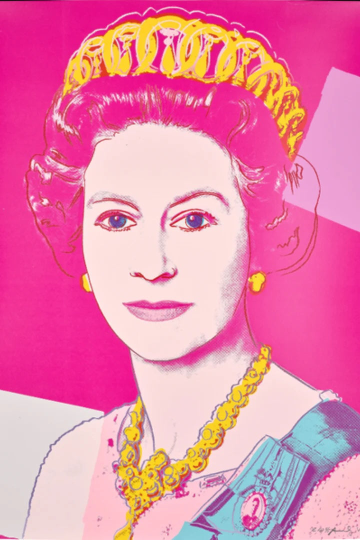 Andy Warhol - Queen Elizabeth II of the United Kingdom (1985) Queens Reigning (Royal Edition) - AP of 5