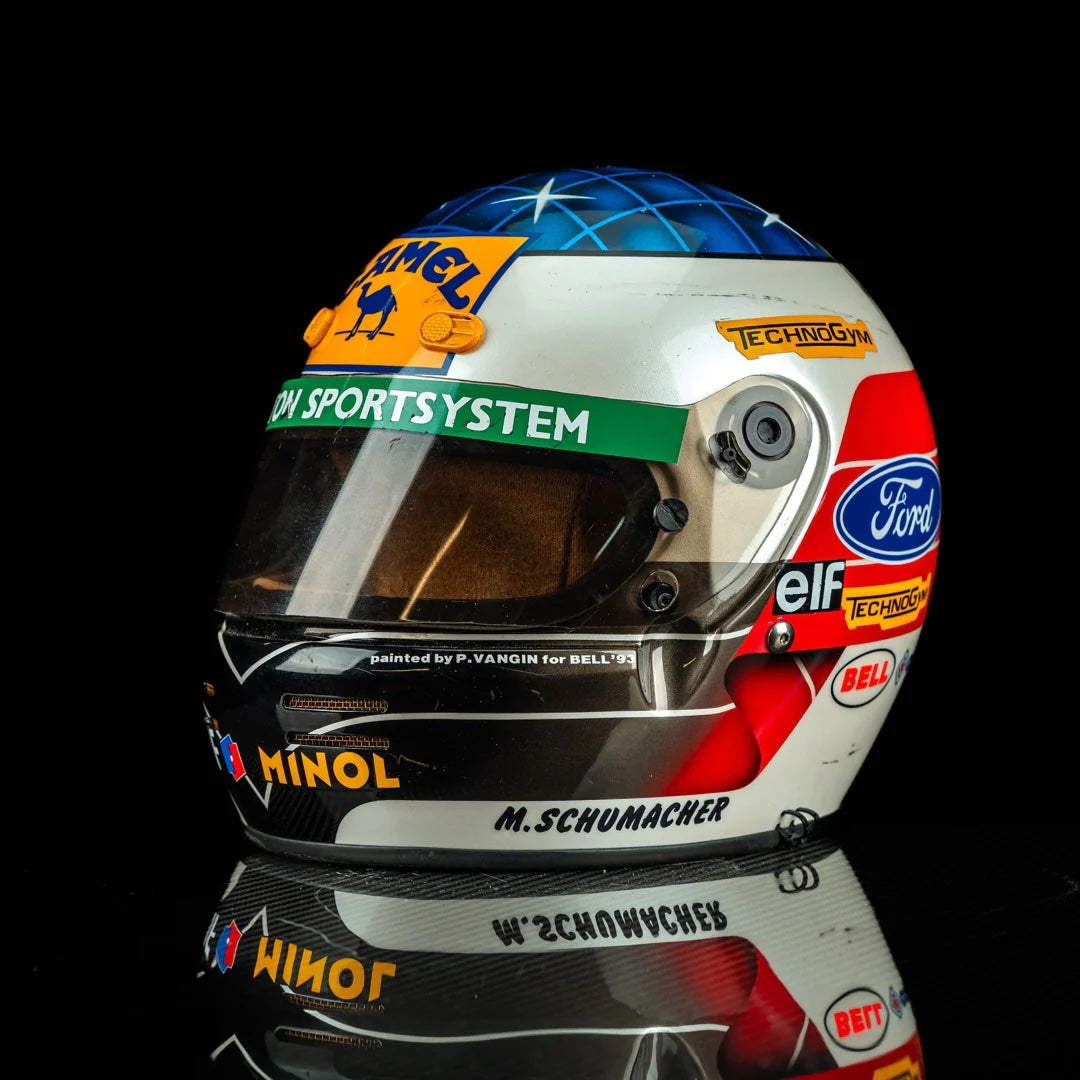 Michael Schumacher – Bell helmet used in race in 1993 - Benetton Formula 1