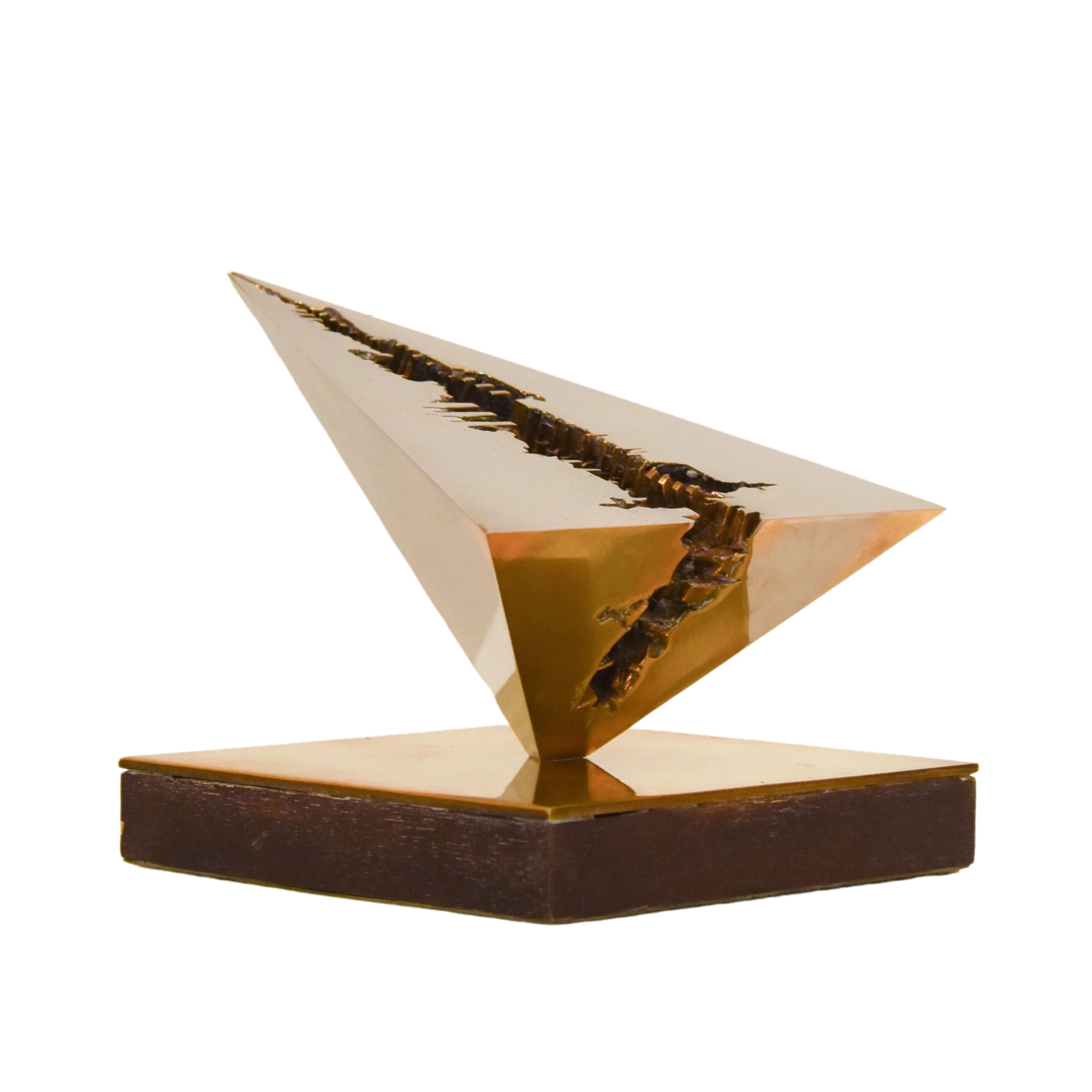 Arnaldo Pomodoro – “Uccello: a Brancusi, studio I” (1974)